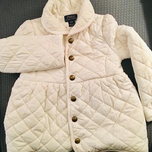 Toddler Ralph Lauren Polo coat.